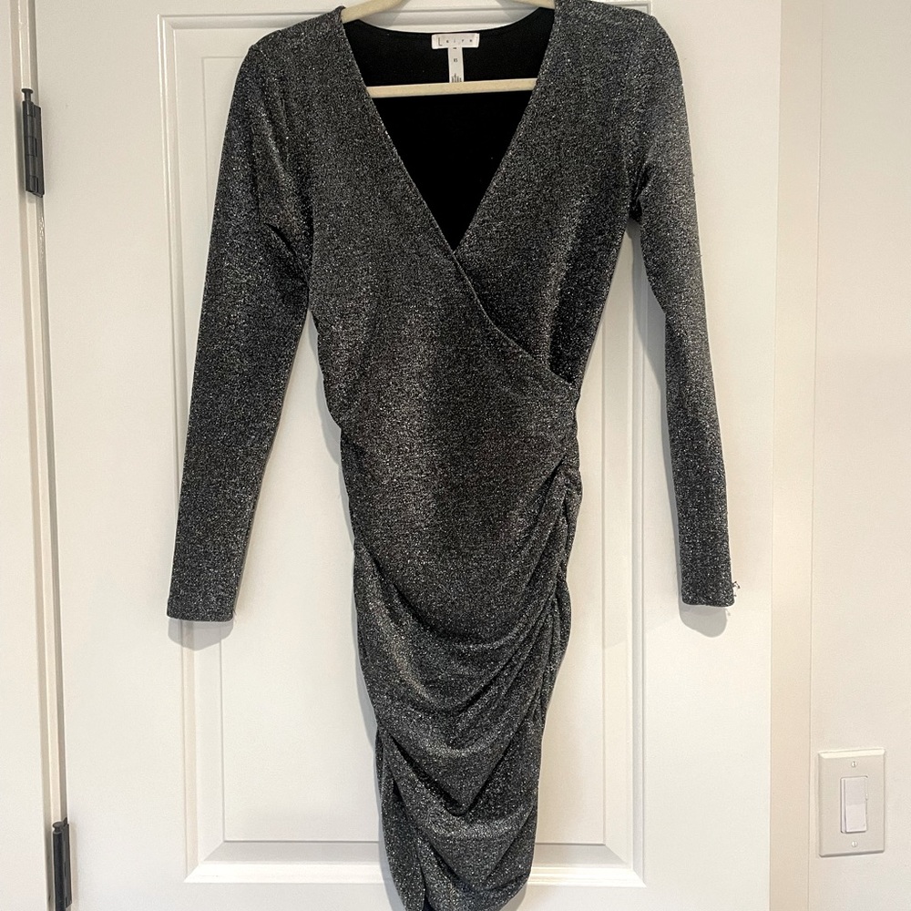 Sparkly silver dress